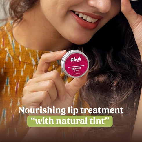 Vilvah Grape fruit Lip balm